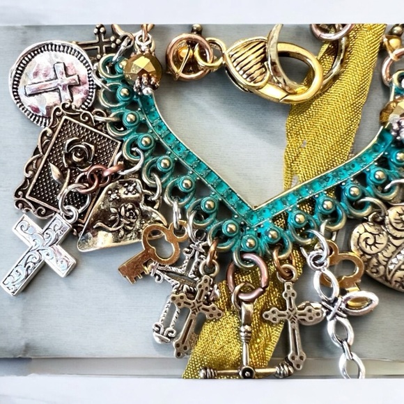 Cross necklace. Grace necklace. Faith jewelry. Kindness faith Cross jewelry. - Picture 6 of 11